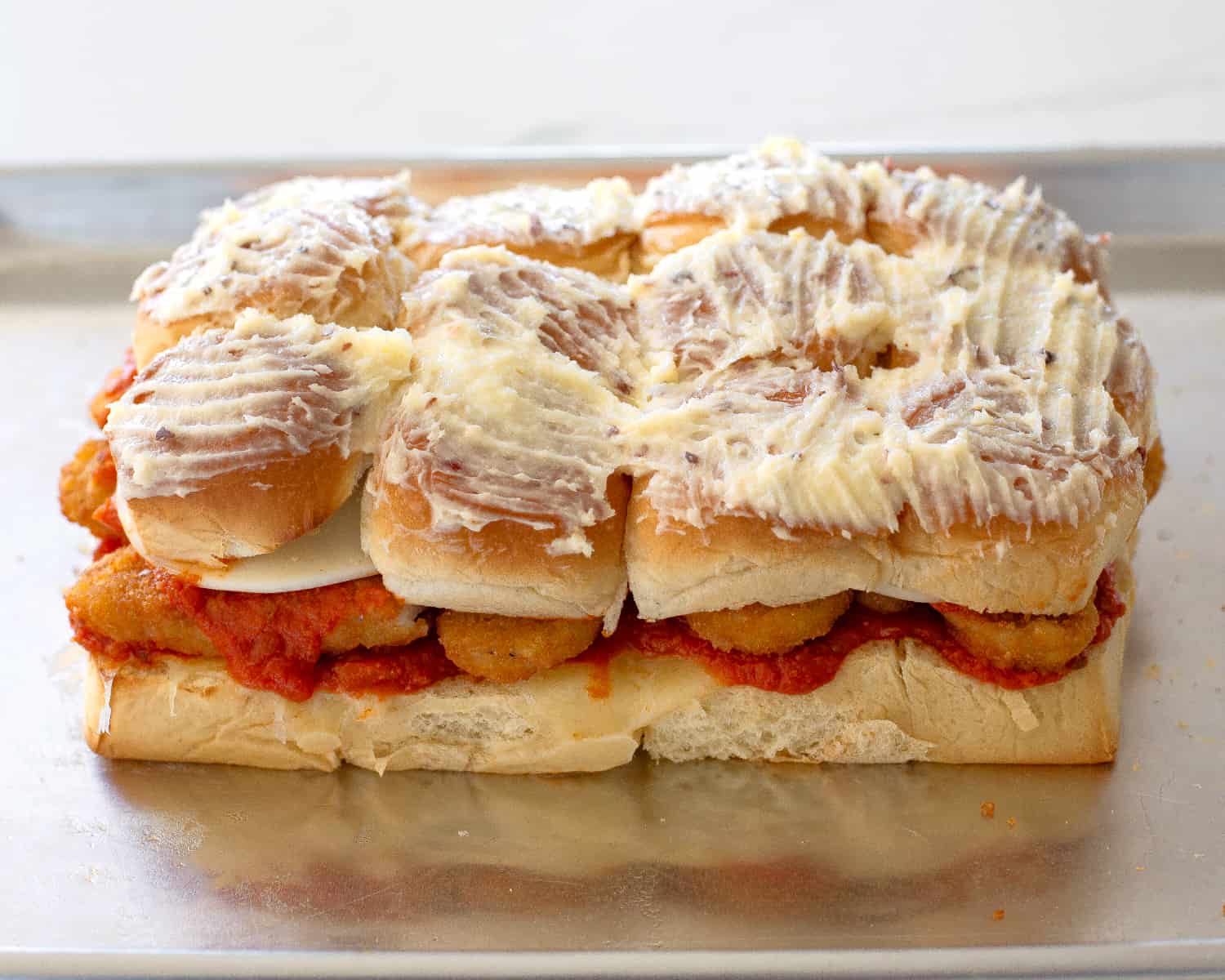 Chicken Parmesan Sliders