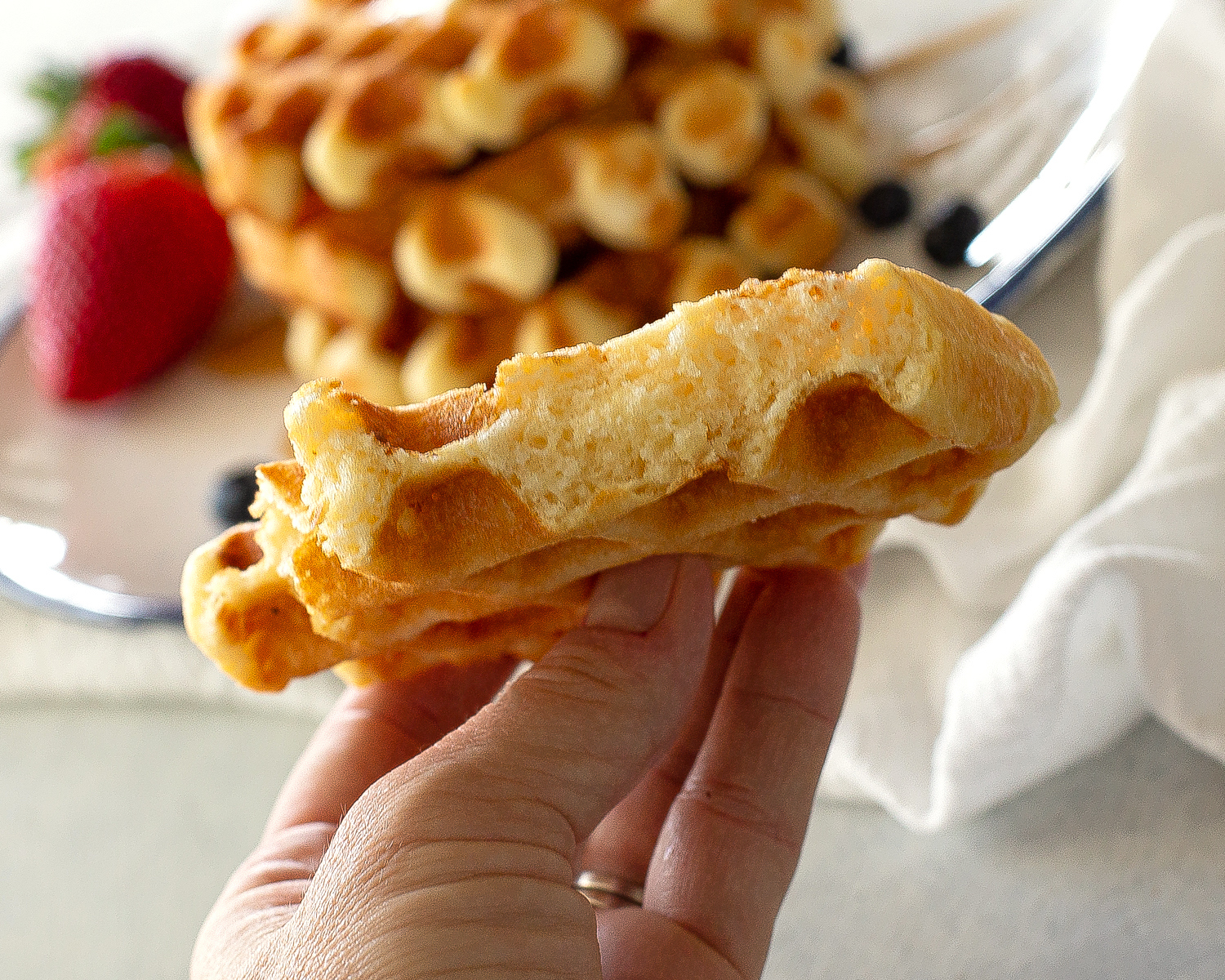 fluffy waffle