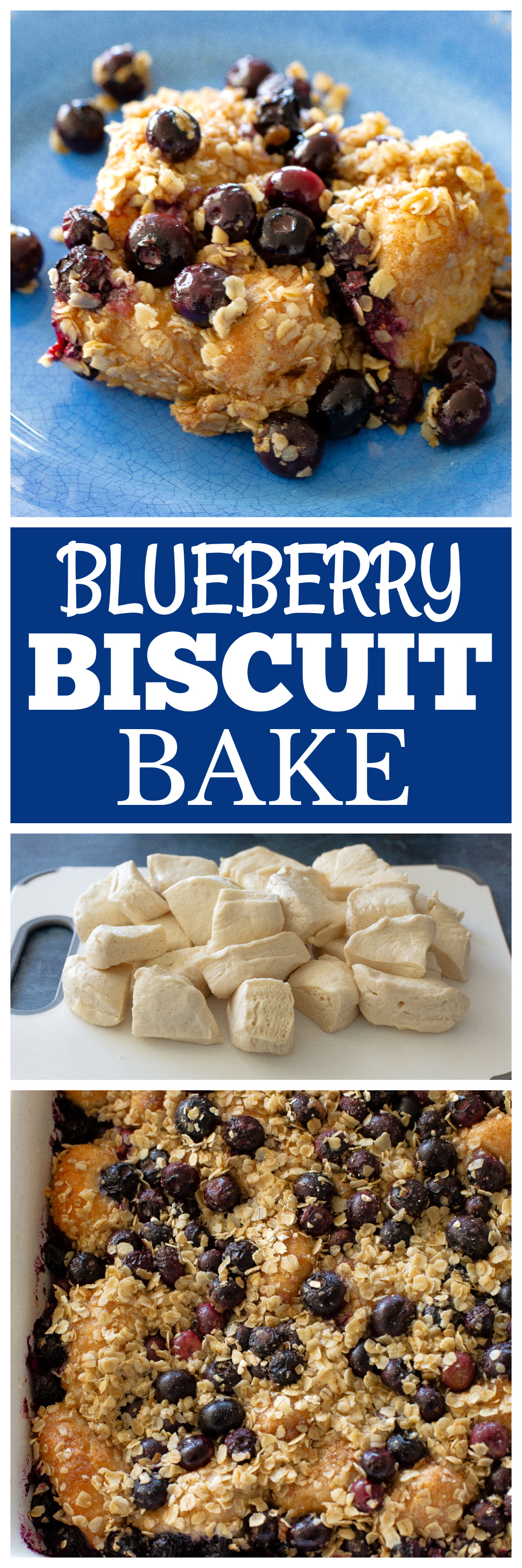 Blueberry Biscuit Bake