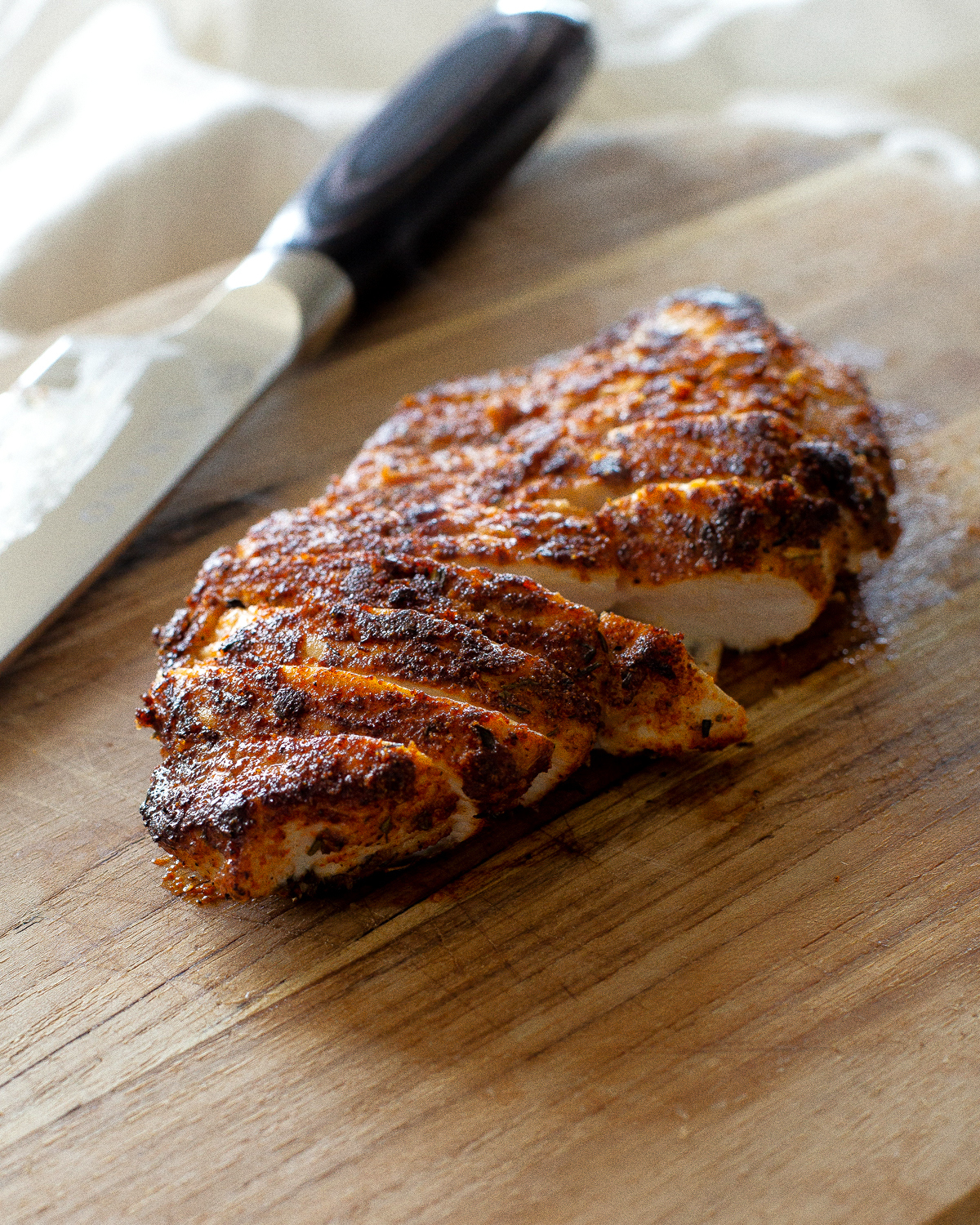 sliced Blackened Chicken