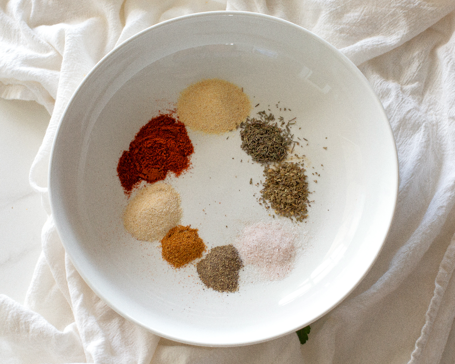 spices in a bowl