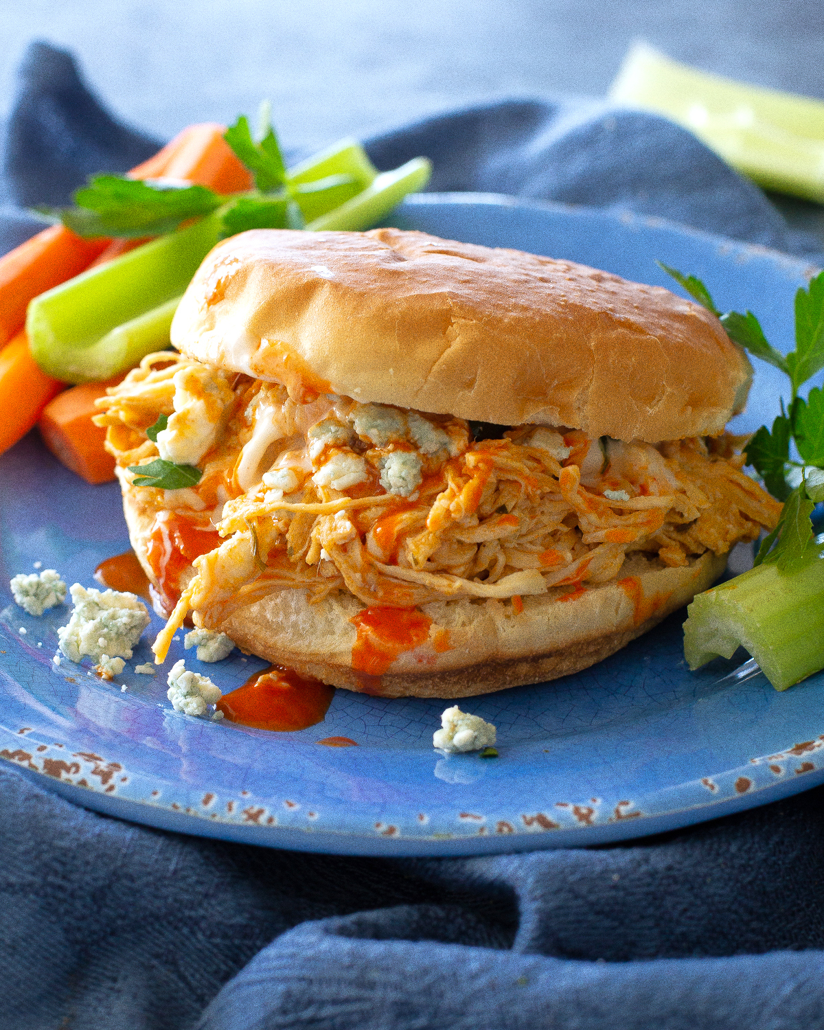 Slow Cooker Buffalo Chicken 