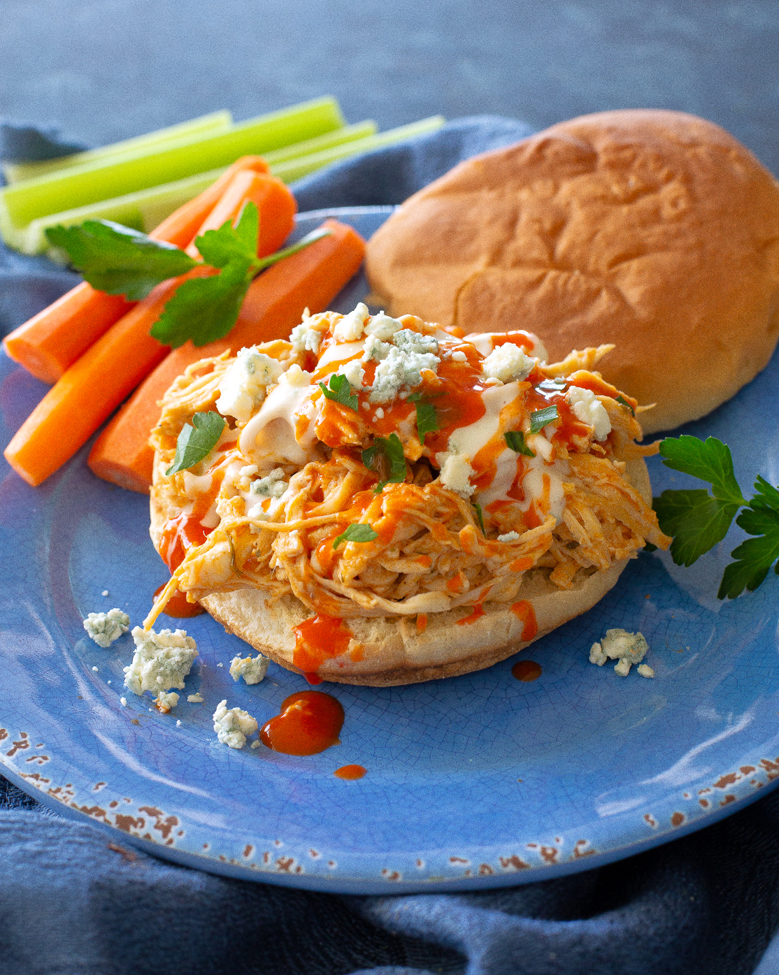 Slow Cooker Buffalo Chicken 