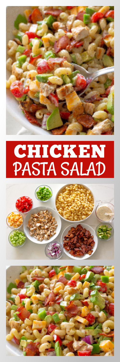 chicken pasta salad