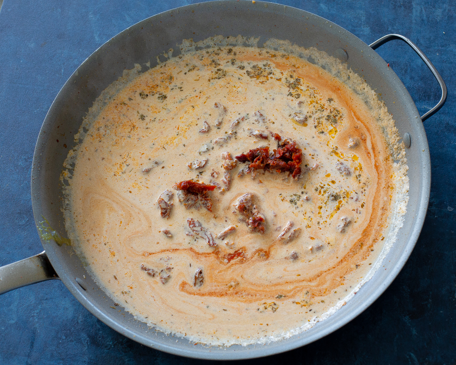 creamy mixture
