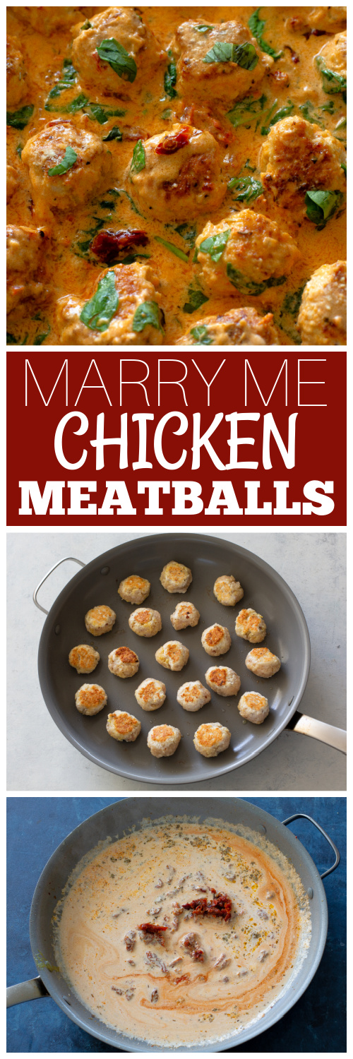 Marry Me Chicken Meatballs