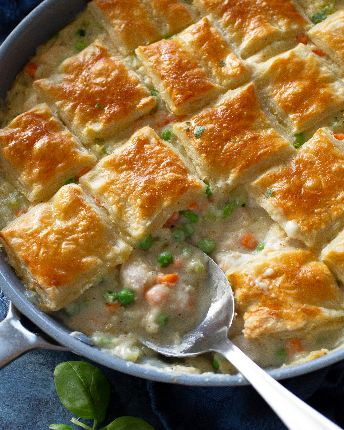 Skillet Chicken Pot Pie 