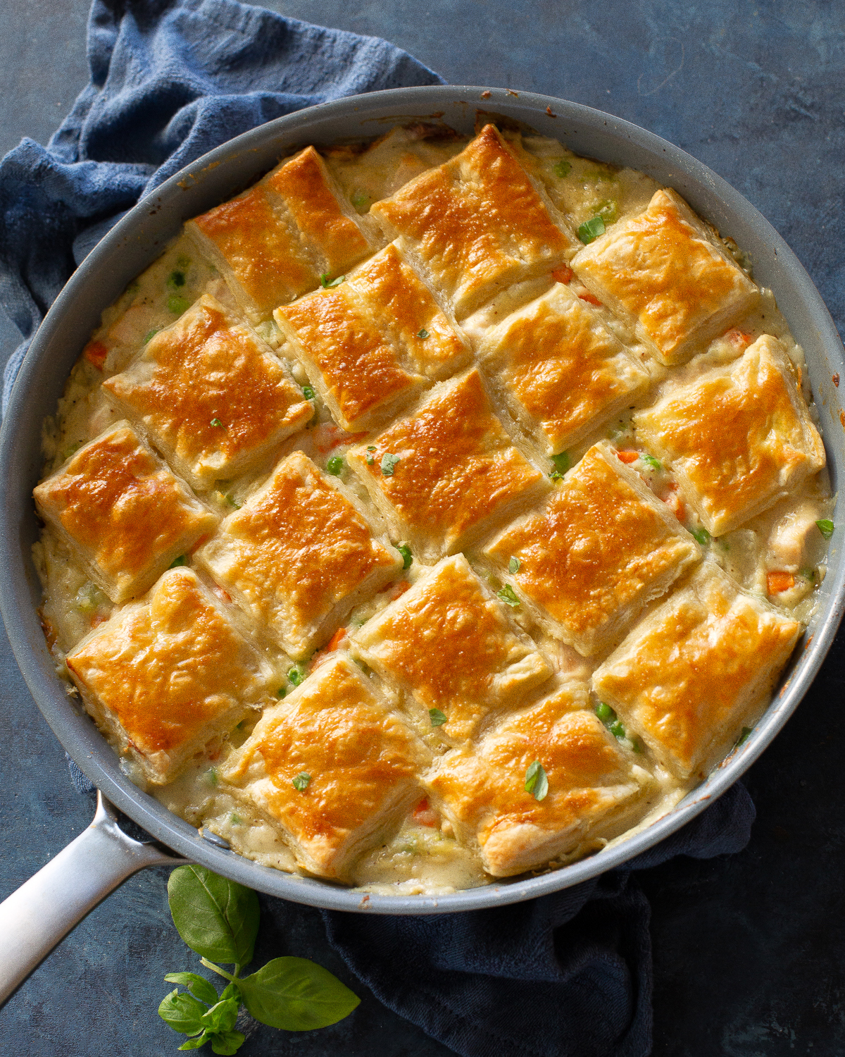 Skillet Chicken Pot Pie 