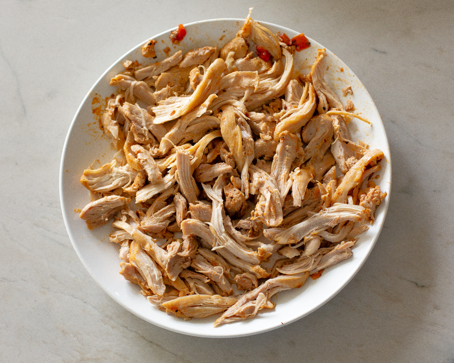 shredded chicken