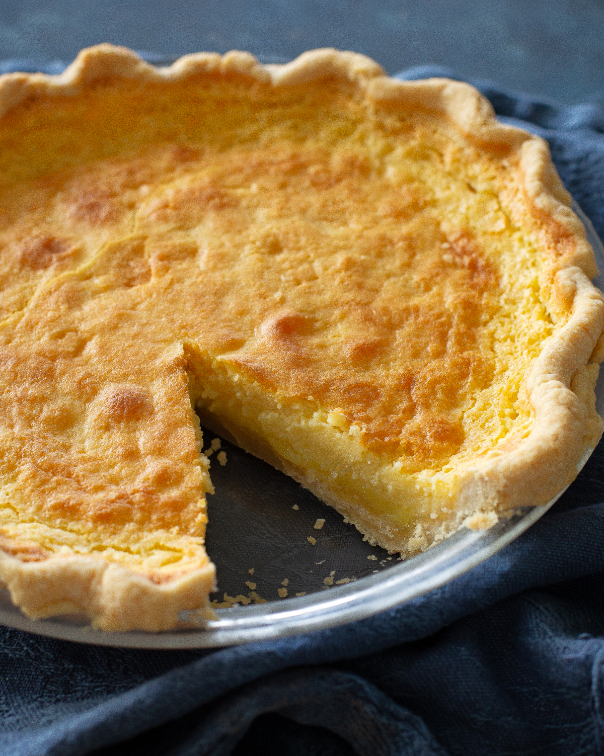 slice of buttermilk pie