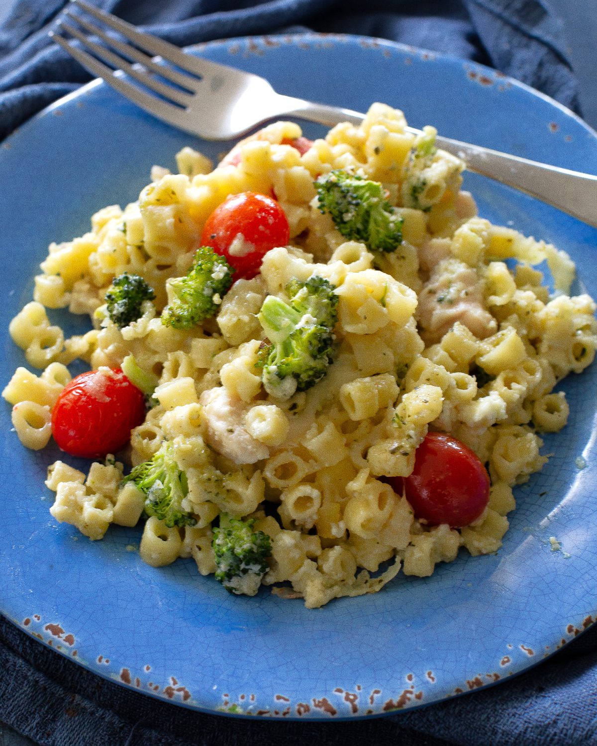Chicken Pesto Pasta Bake