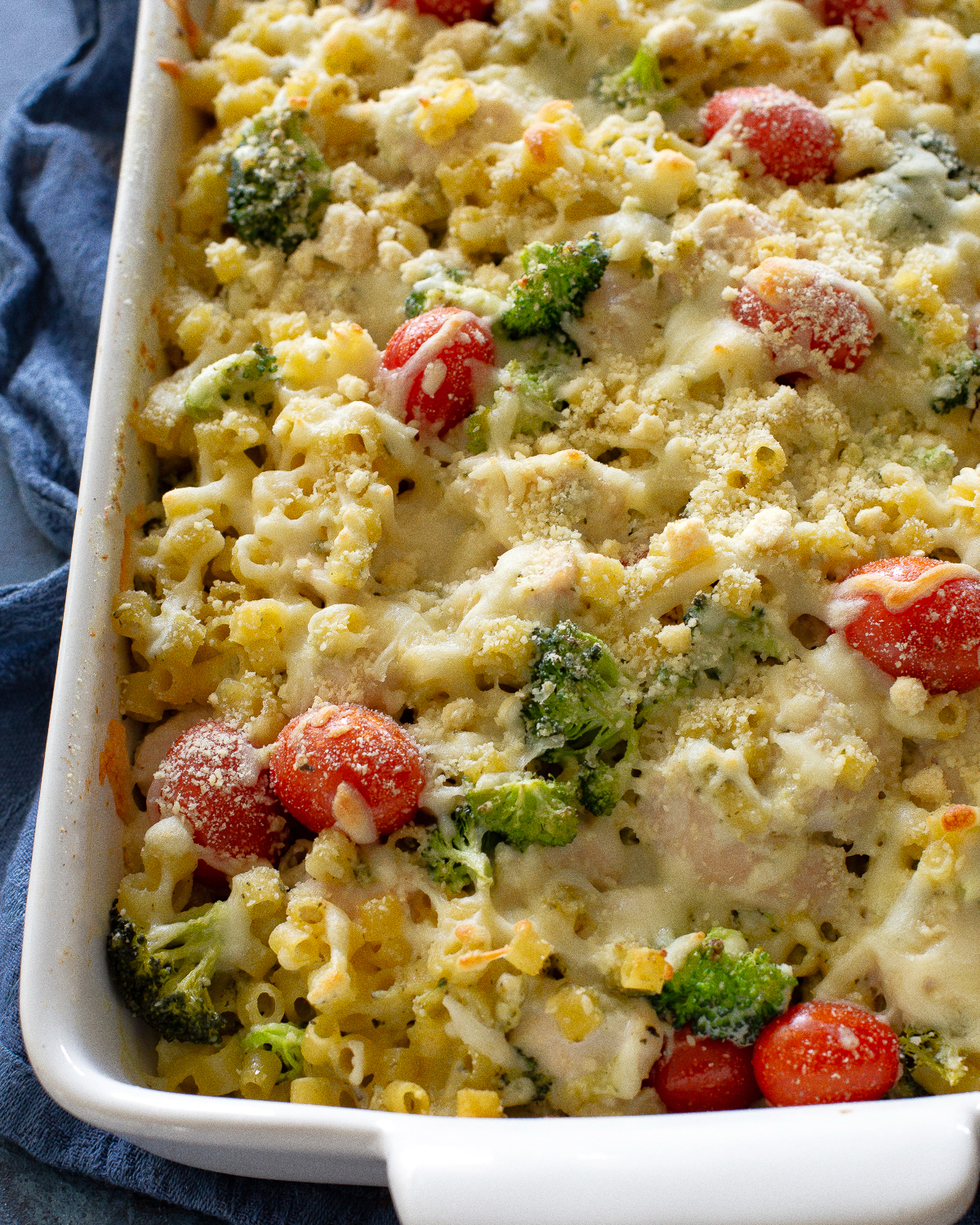 Chicken Pesto Pasta Bake