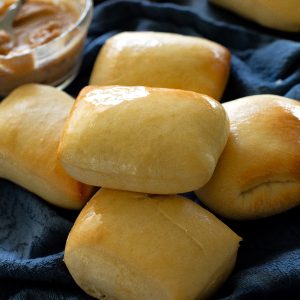 rolls in a pile