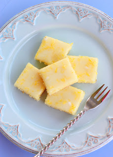 These Lemon Brownies are lemony, lemony, lemony. Topped with a lemon glaze and bursting with lemon flavor.