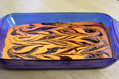 orange and black batter
